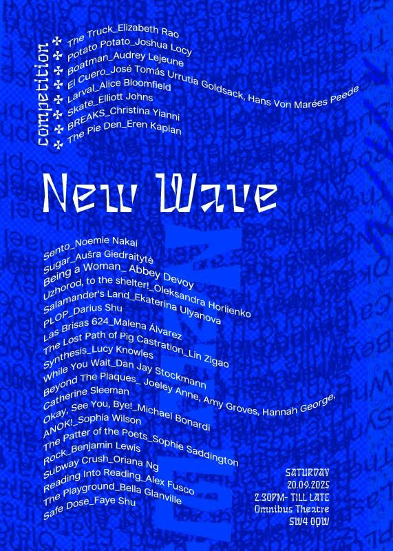 new wave poster