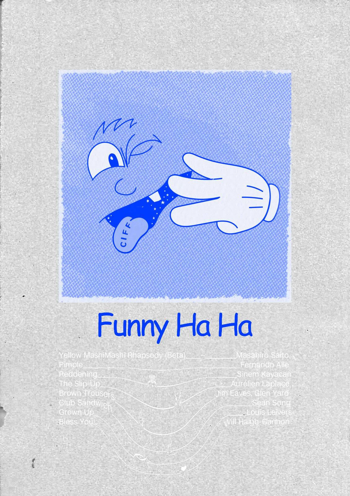 funny haha poster